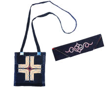 西田 香代子 箸入れとカロップ(火打ち石入れ）